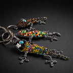 Beaded Lizard 3D Keyring