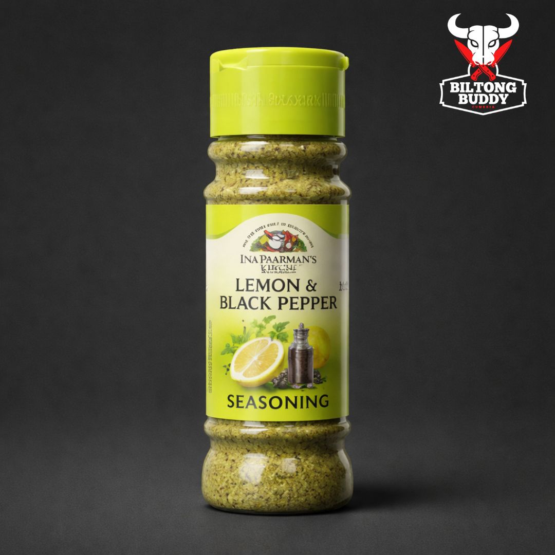Ina Paarman's Lemon & Black Pepper Seasoning 200ml