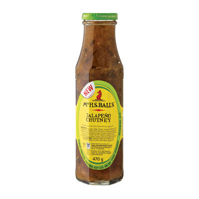 Mrs H.S Balls Jalapeno Chutney Size: 470g