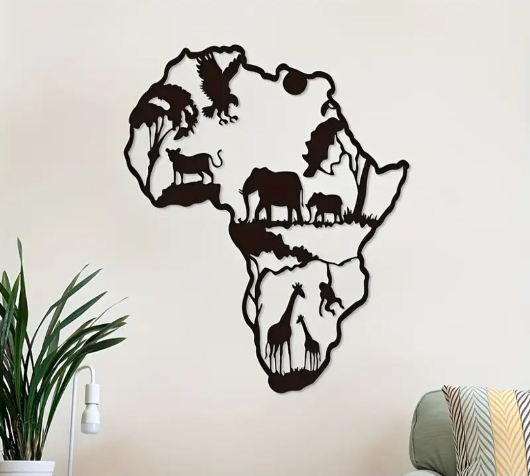 Africa Animal Map