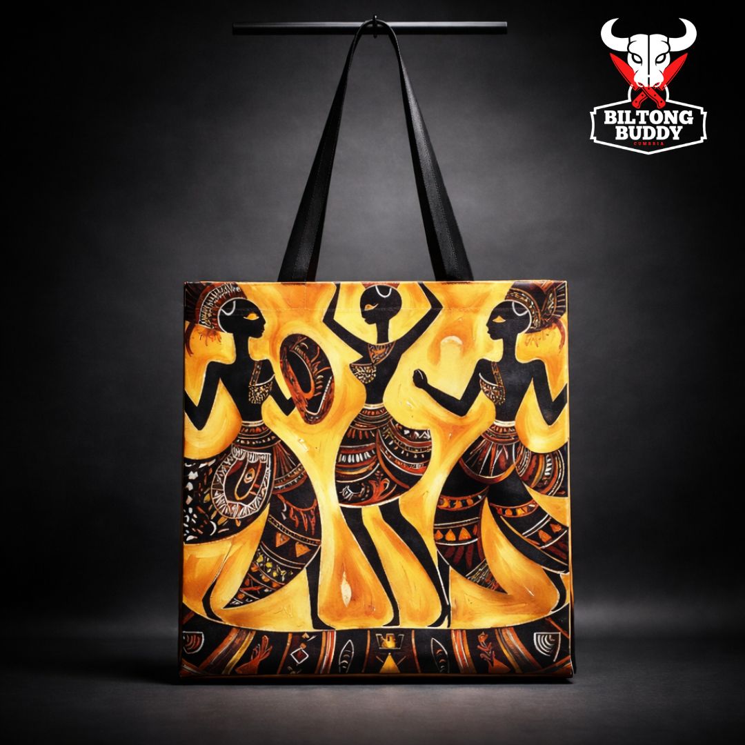 Rhythm of Africa Drum & Dance Tote Bag