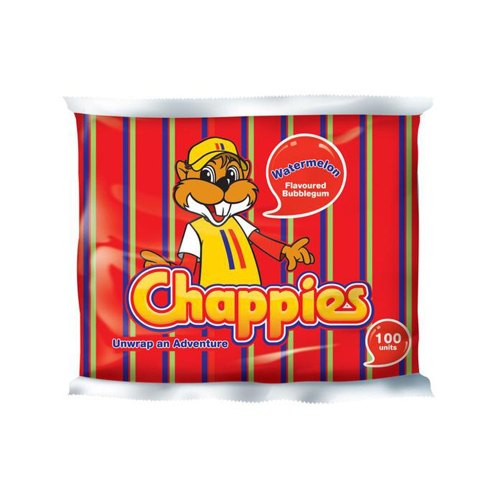 Chappies Bubblegum Watermelon Size: 400g 100 Units