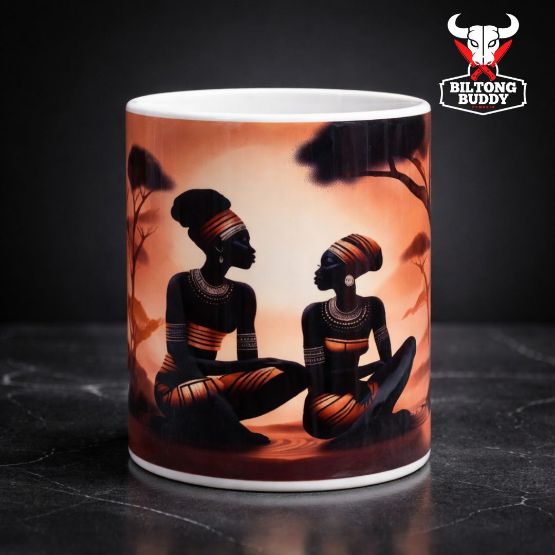 African Tribal Couple 11oz Coffee Mug