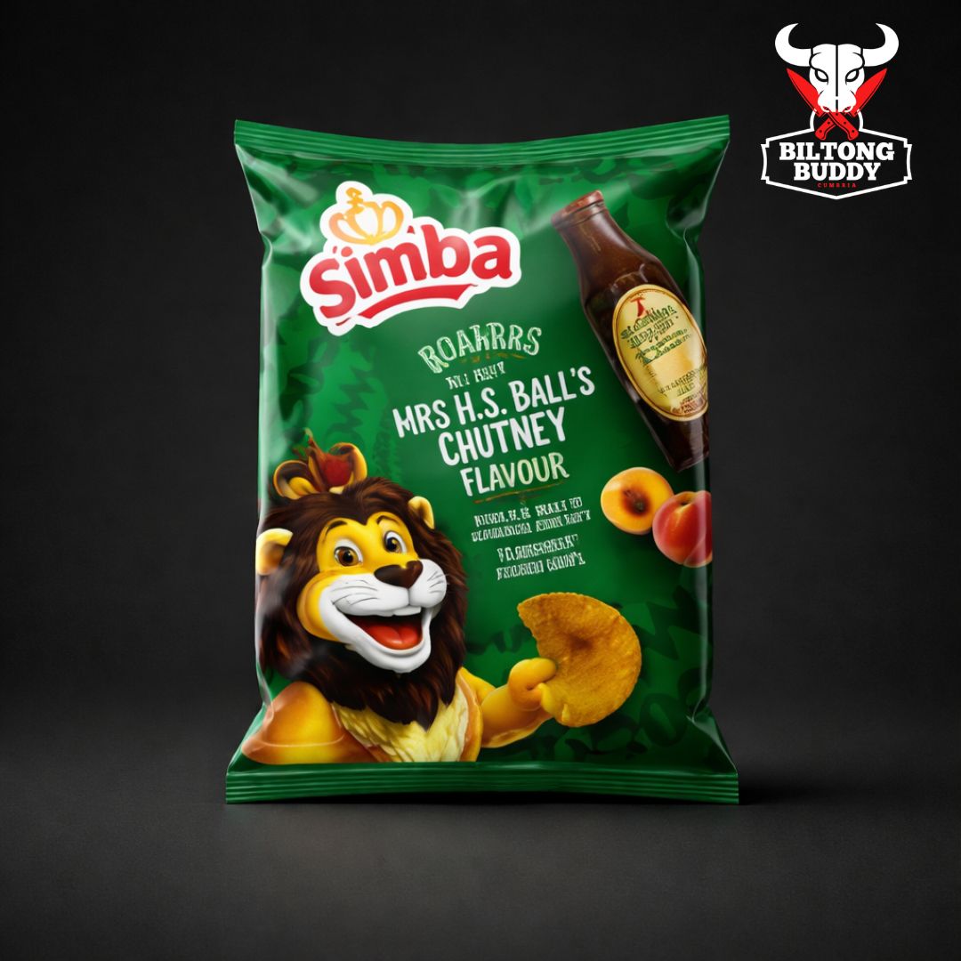 Simba Mrs Balls Chutney Flavoured Potato Chips 120g