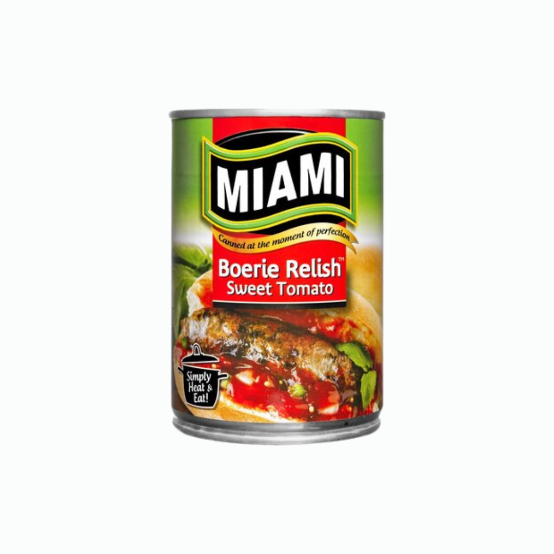 Miami Boerie Relish Sweet Tomato Size: 450g