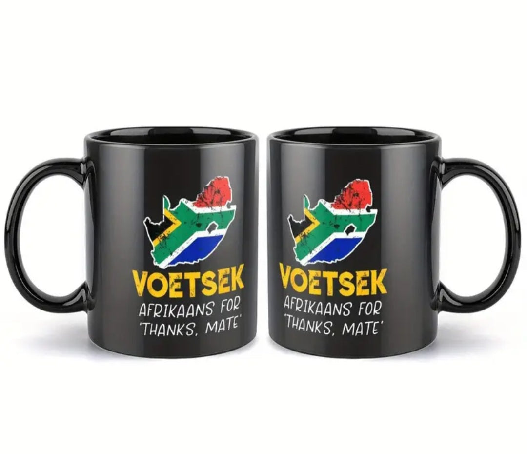Voetsek Black 11oz Mug