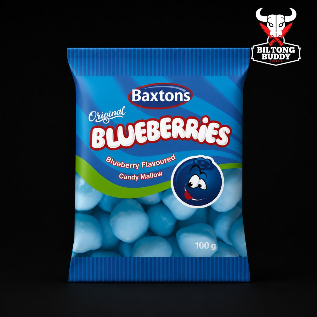 Baxtons Blueberries Candy Mallows 100g