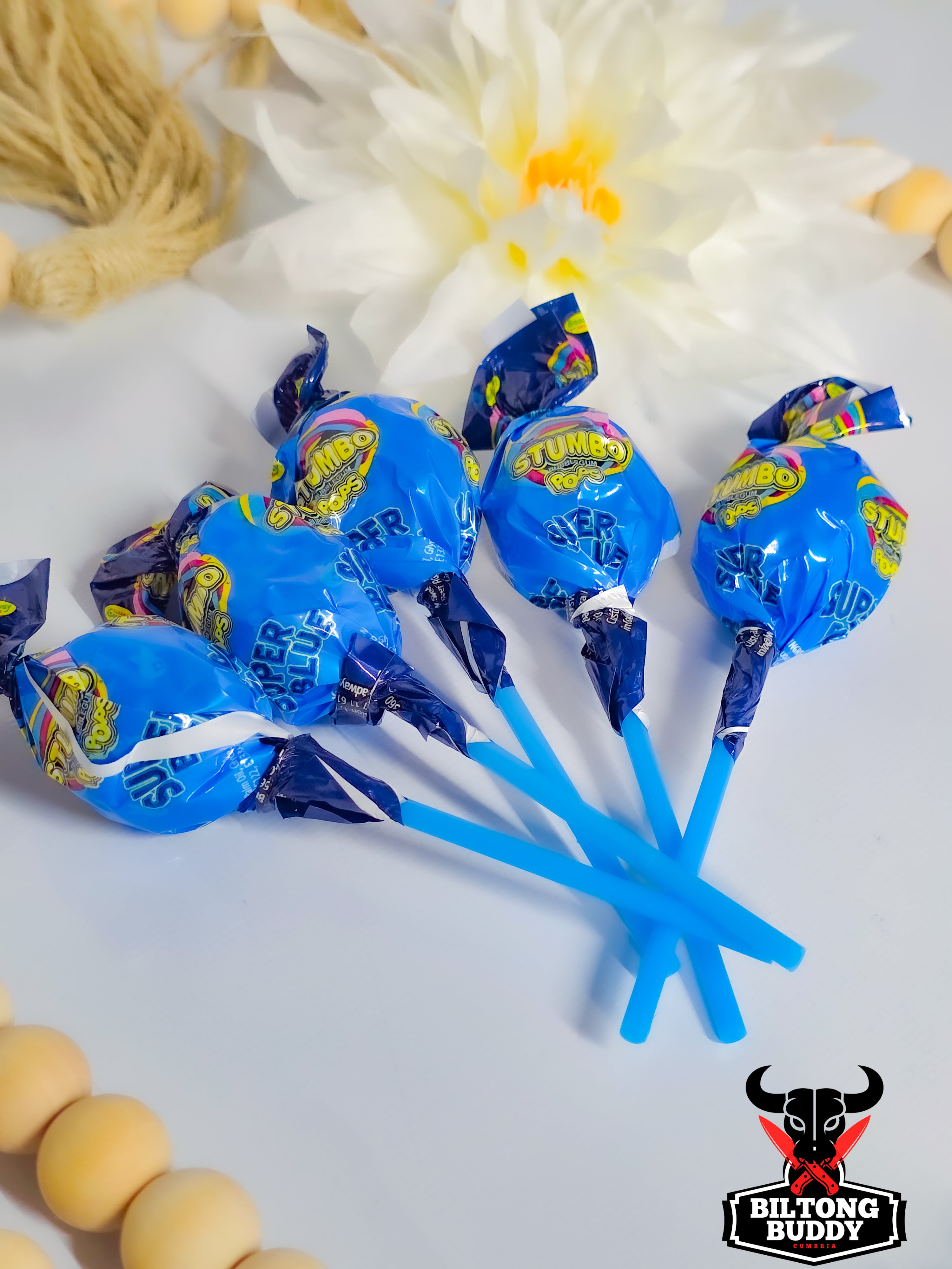 Stumbo Pops Super Blue (Blueberry) For £2
