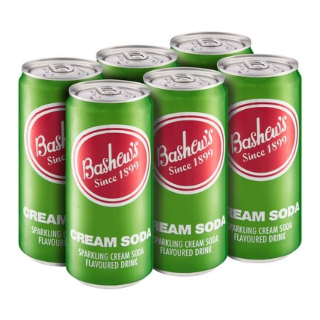 Bashews Creams Soda 6x300ml Pack