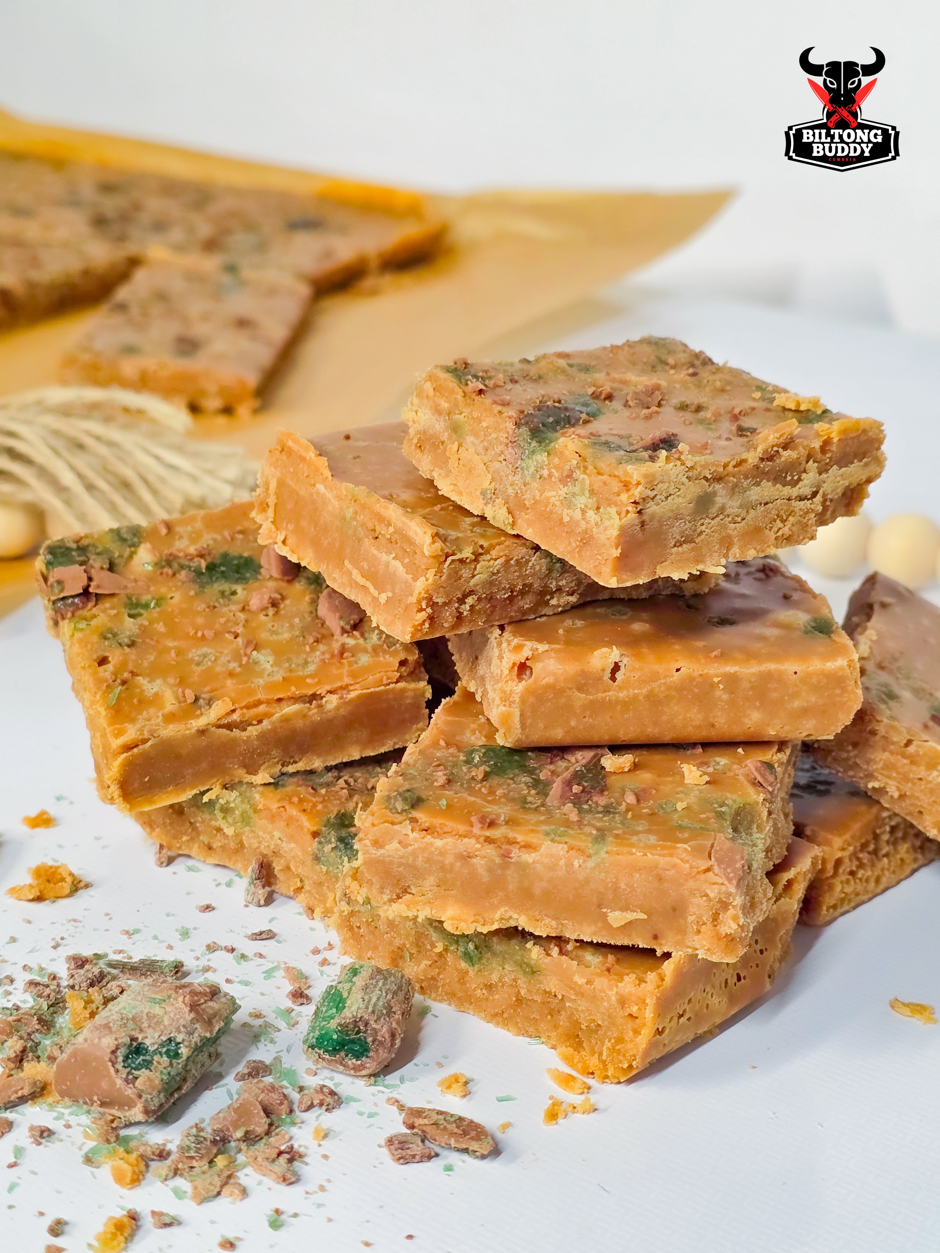Peppermint Crisp Fudge