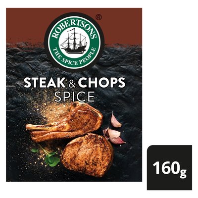 Robertsons Steak & Chops Spice Refill Size: 160g Box