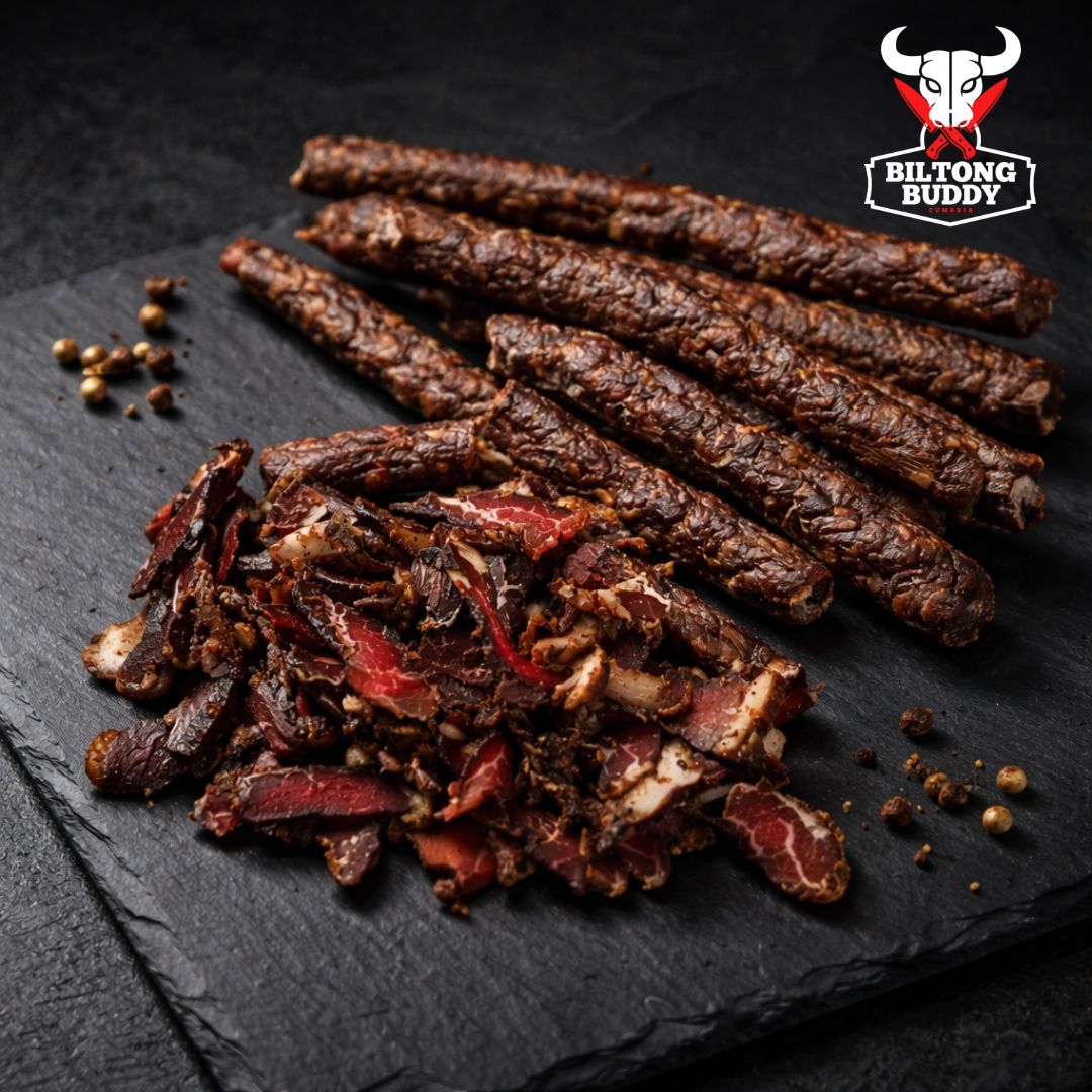 Best of Both Deal – 500g Biltong + 500g Drywors (1kg Total)