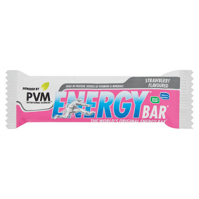 PVM Strawberry Flavoured Energy Bar Size: 45g
