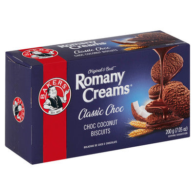 Bakers Romany Creams Classic Choc Size: 200g